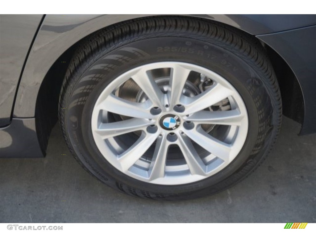 2015 5 Series 528i Sedan - Dark Graphite Metallic / Black photo #4