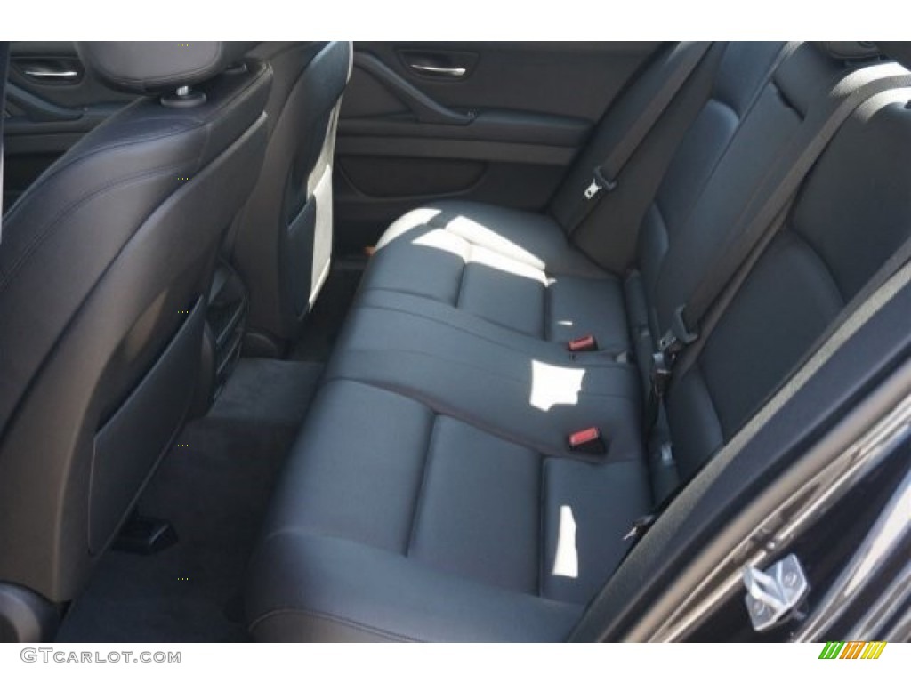 2015 5 Series 528i Sedan - Dark Graphite Metallic / Black photo #5