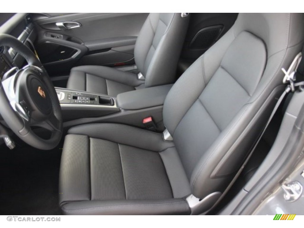 2015 911 Carrera 4S Cabriolet - Agate Grey Metallic / Black photo #13