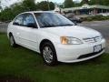 Taffeta White - Civic LX Sedan Photo No. 4