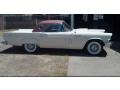 Colonial White 1957 Ford Thunderbird Convertible Exterior