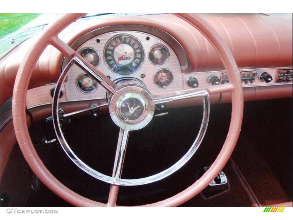 1957 Ford Thunderbird Convertible Bronze Steering Wheel Photo #96646125