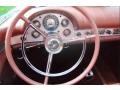 1957 Ford Thunderbird Bronze Interior Steering Wheel Photo