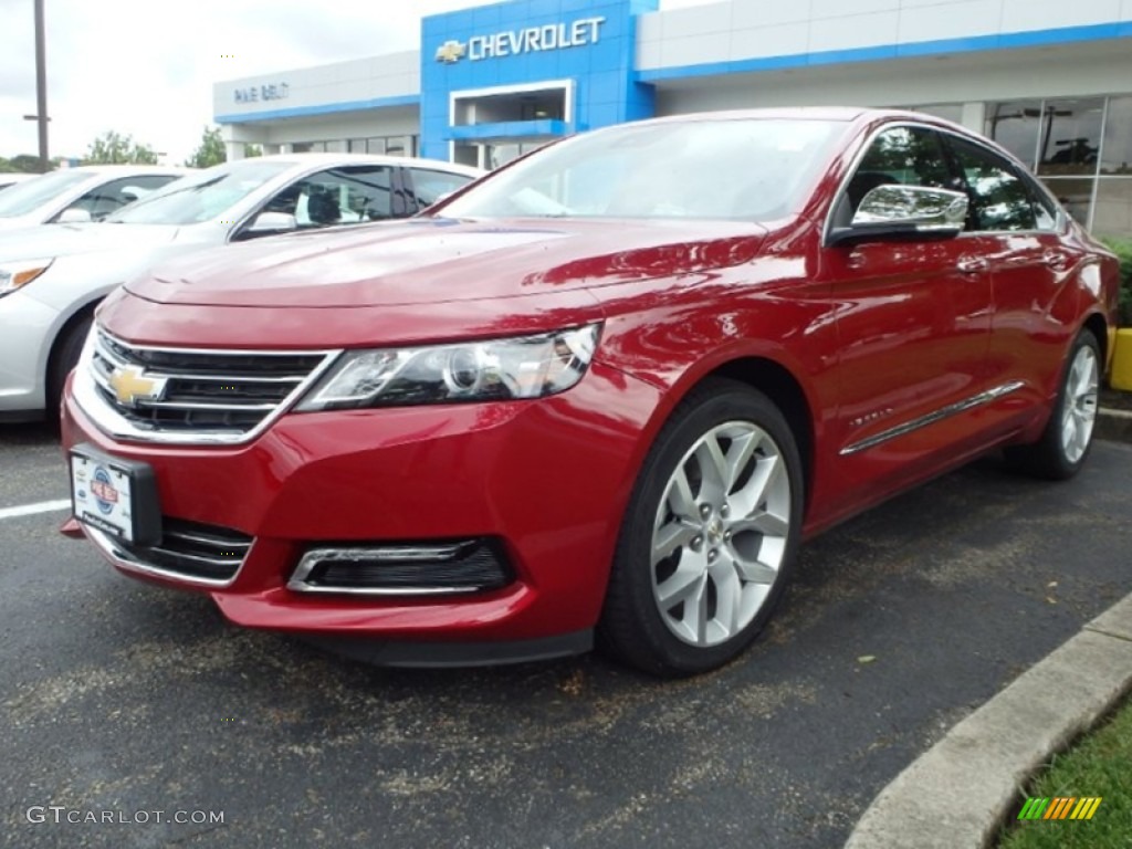 2014 Impala LTZ - Crystal Red Tintcoat / Jet Black photo #1