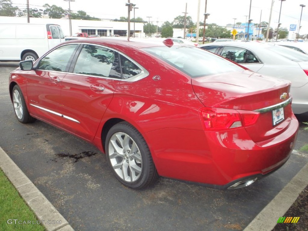2014 Impala LTZ - Crystal Red Tintcoat / Jet Black photo #2
