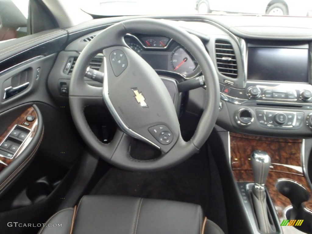 2014 Impala LTZ - Crystal Red Tintcoat / Jet Black photo #6