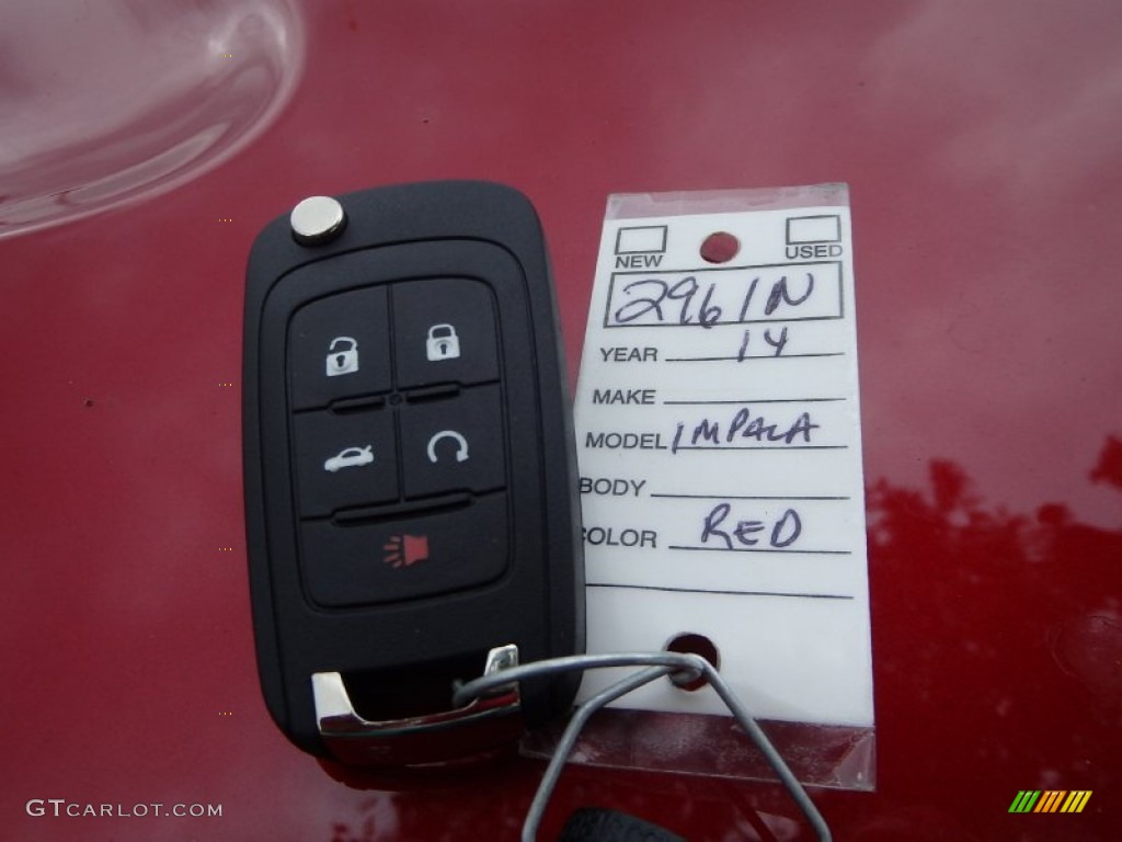 2014 Impala LTZ - Crystal Red Tintcoat / Jet Black photo #11