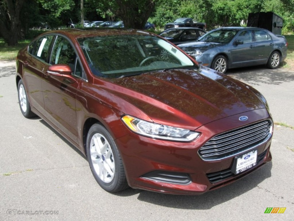 2015 Fusion SE - Bronze Fire Metallic / Charcoal Black photo #1
