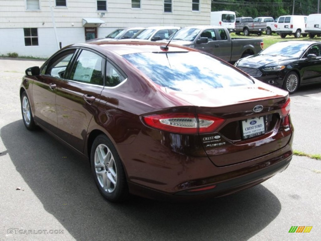 2015 Fusion SE - Bronze Fire Metallic / Charcoal Black photo #2