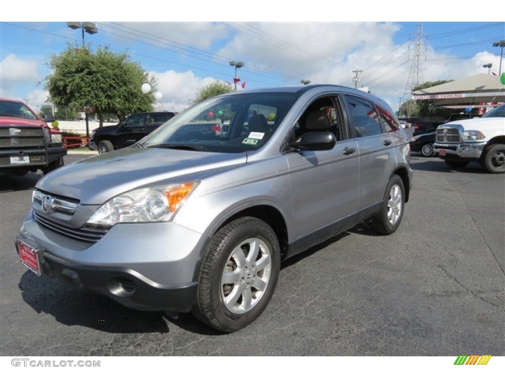 2007 CR-V EX - Whistler Silver Metallic / Gray photo #3