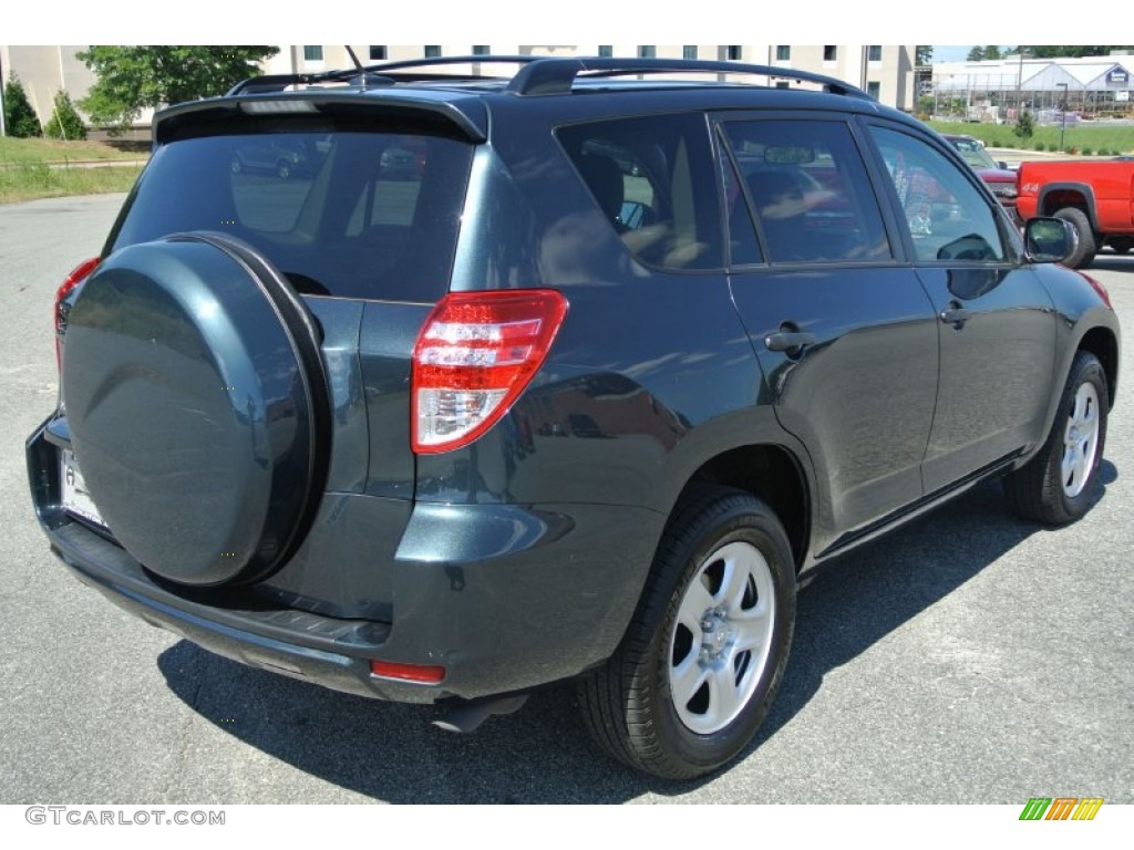2010 RAV4 I4 - Black Forest Pearl / Sand Beige photo #5