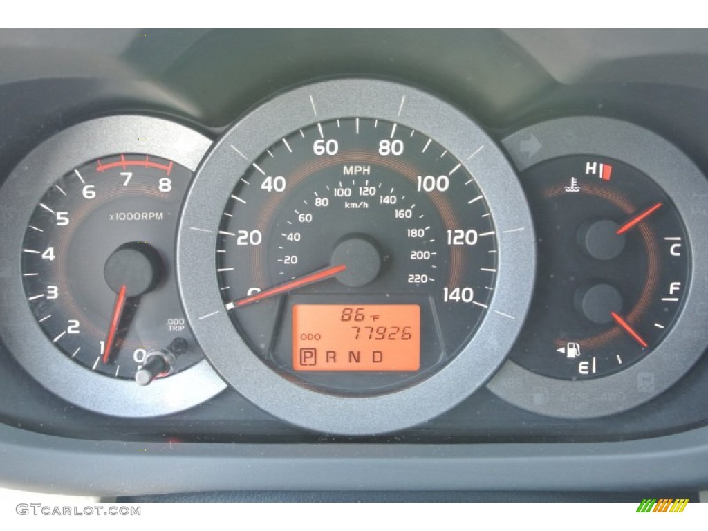 2010 RAV4 I4 - Black Forest Pearl / Sand Beige photo #15
