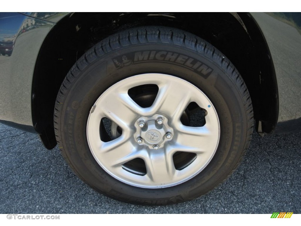 2010 RAV4 I4 - Black Forest Pearl / Sand Beige photo #21