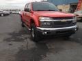 2008 Inferno Orange Metallic Chevrolet Colorado LT Crew Cab 4x4  photo #3