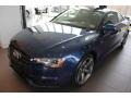 2015 Scuba Blue Metallic Audi A5 Premium Plus quattro Coupe  photo #3