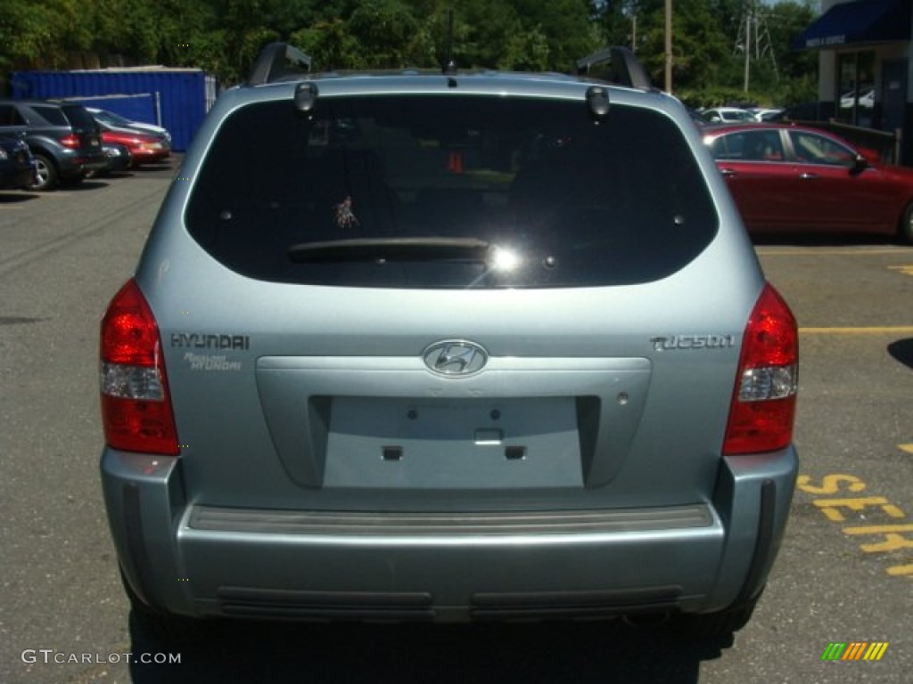 2007 Tucson GLS - Desert Sage Metallic / Beige photo #5