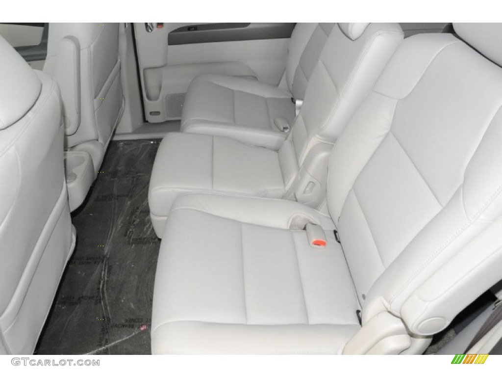 2015 Odyssey EX-L - Alabaster Silver Metallic / Gray photo #25
