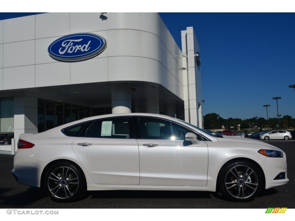 2015 Fusion Titanium - White Platinum Metallic / Medium Soft Ceramic photo #2