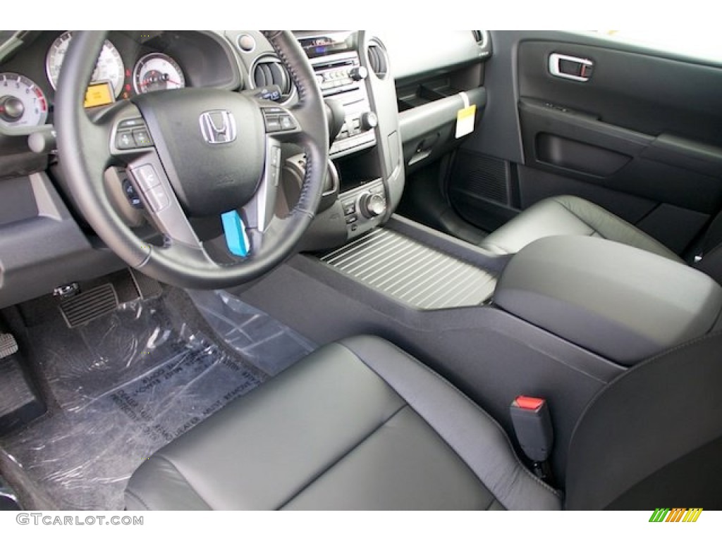 2015 Pilot Touring 4WD - Crystal Black Pearl / Black photo #10