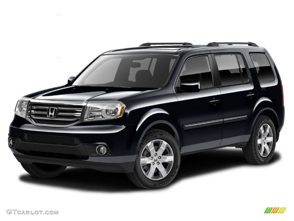 2015 Pilot Touring 4WD - Crystal Black Pearl / Black photo #23