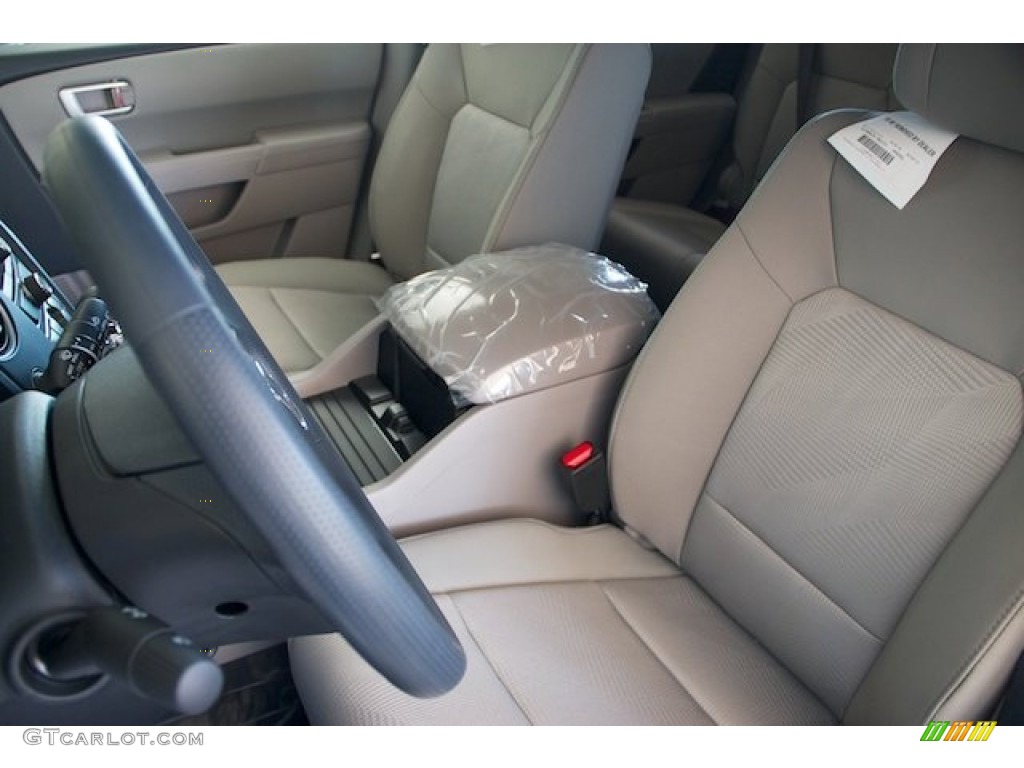 2015 Pilot LX 4WD - Alabaster Silver Metallic / Gray photo #11