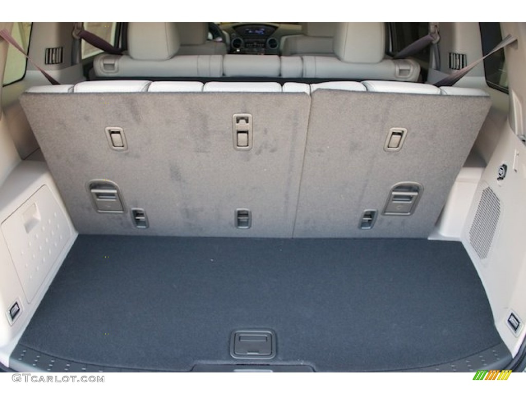 2015 Pilot LX 4WD - Alabaster Silver Metallic / Gray photo #17