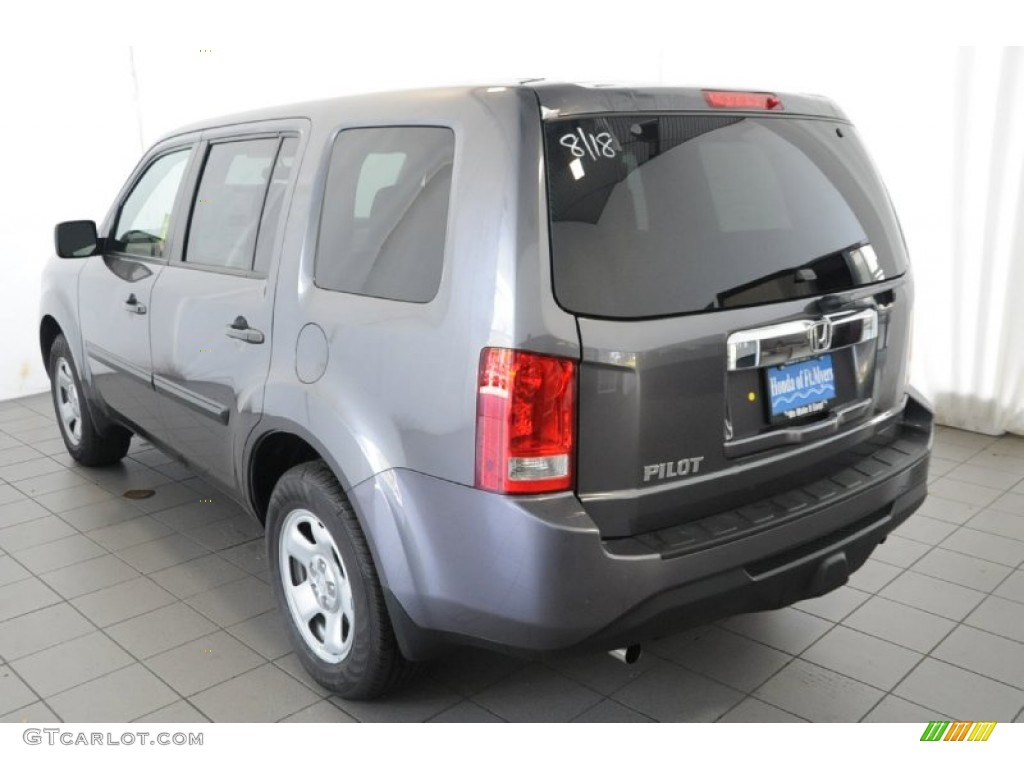 2015 Pilot LX - Modern Steel Metallic / Gray photo #5