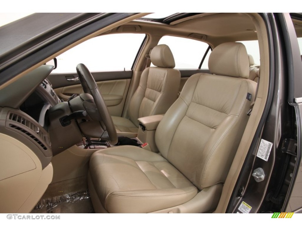 Ivory Interior 2006 Honda Accord EX-L Sedan Photo #96656903