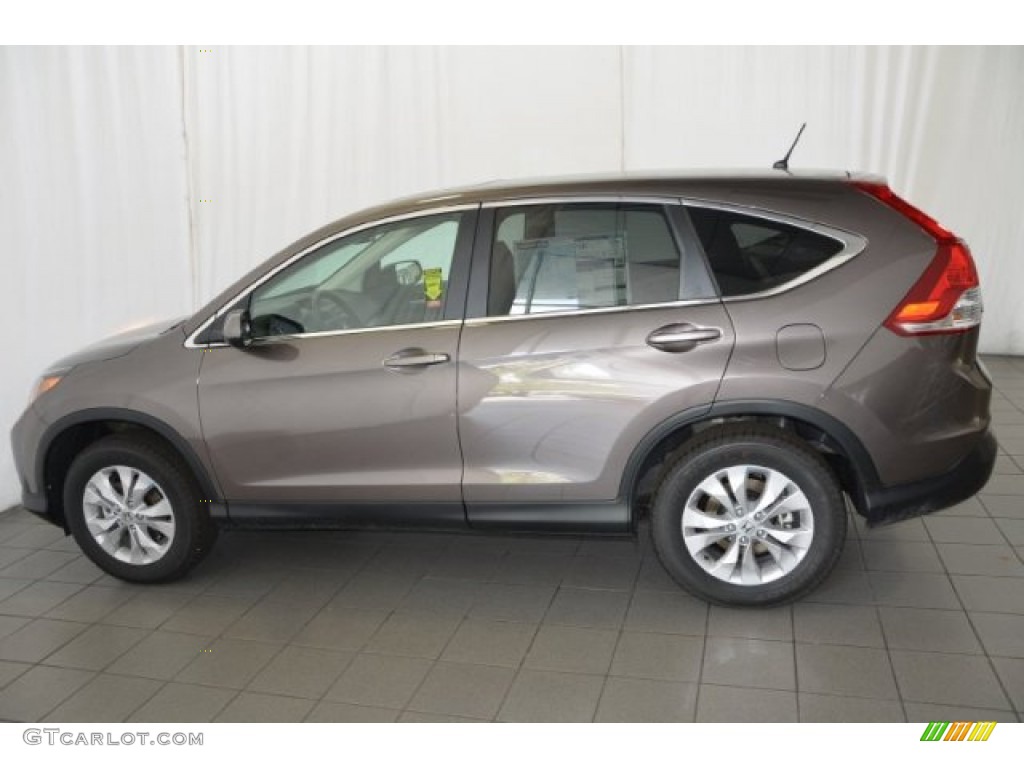 2014 CR-V EX - Urban Titanium Metallic / Beige photo #4