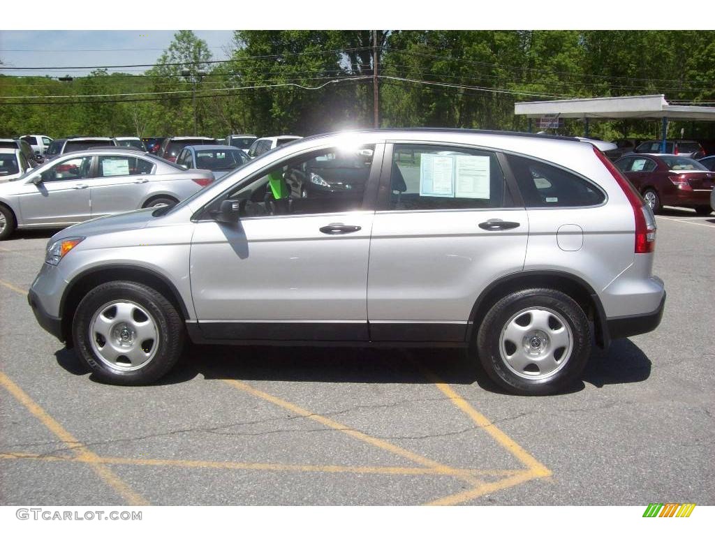 2009 CR-V LX 4WD - Alabaster Silver Metallic / Black photo #19