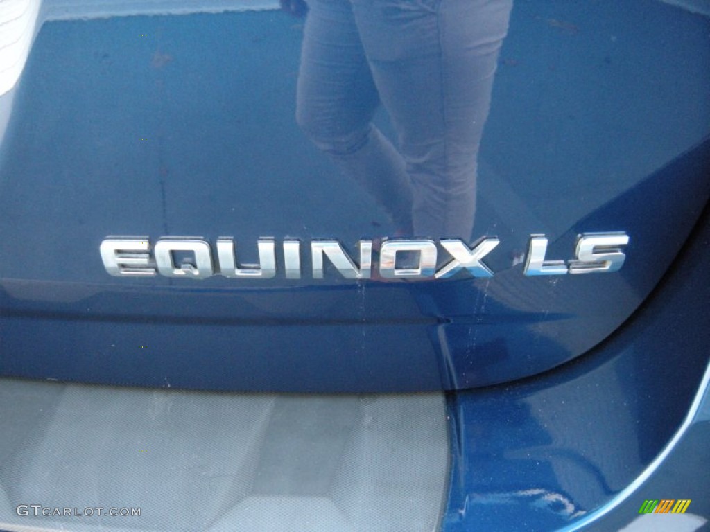 2010 Equinox LS - Navy Blue Metallic / Jet Black/Light Titanium photo #21