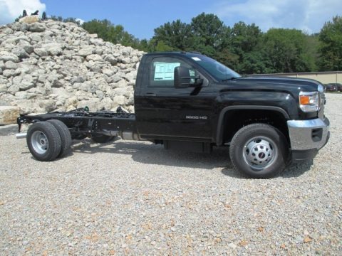 2015 GMC Sierra 3500HD Work Truck Regular Cab 4x4 Chassis Data, Info and Specs
