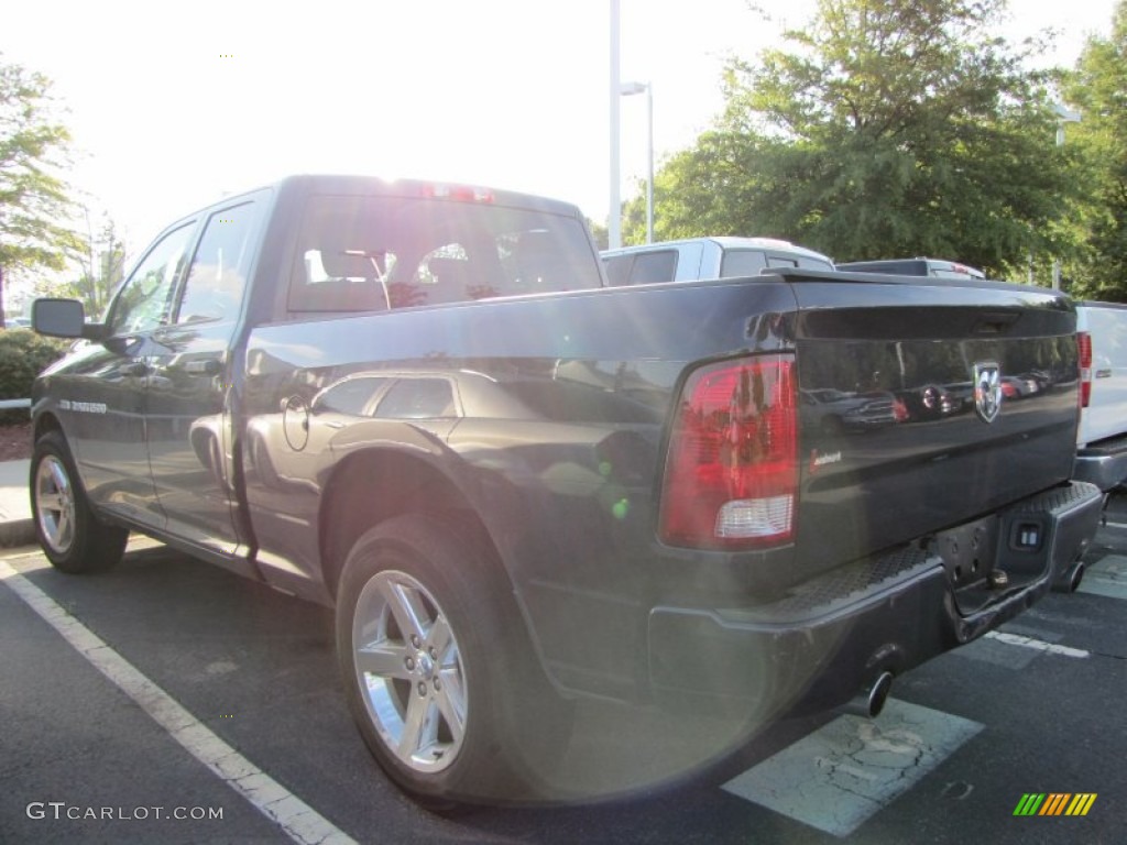 2012 Ram 1500 ST Quad Cab - True Blue Pearl / Dark Slate Gray/Medium Graystone photo #2