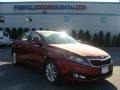 2013 Remington Red Kia Optima EX  photo #1