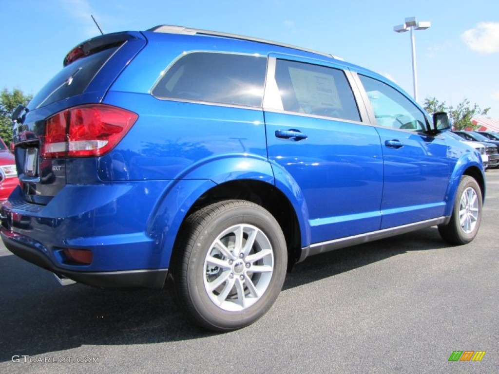 Blue Streak Pearl 2015 Dodge Journey SXT Plus Exterior Photo #96663833
