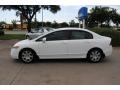 Taffeta White - Civic LX Sedan Photo No. 4