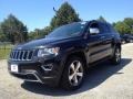 2015 Brilliant Black Crystal Pearl Jeep Grand Cherokee Limited 4x4  photo #1