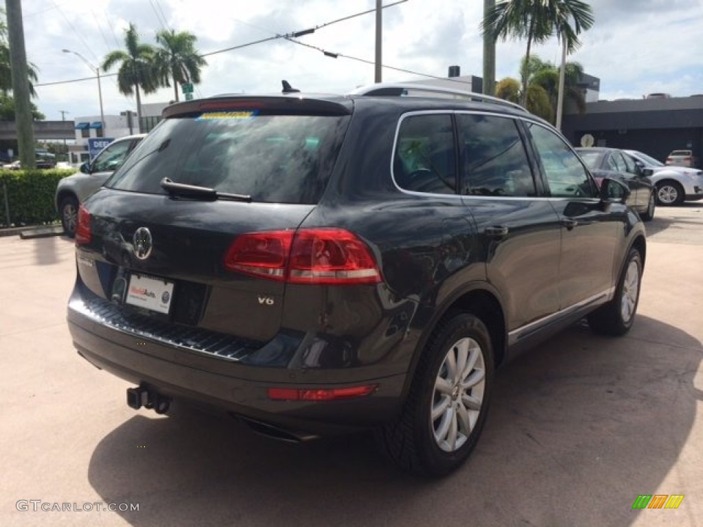 2012 Touareg VR6 FSI Sport 4XMotion - Dark Flint Metallic / Black Anthracite photo #5