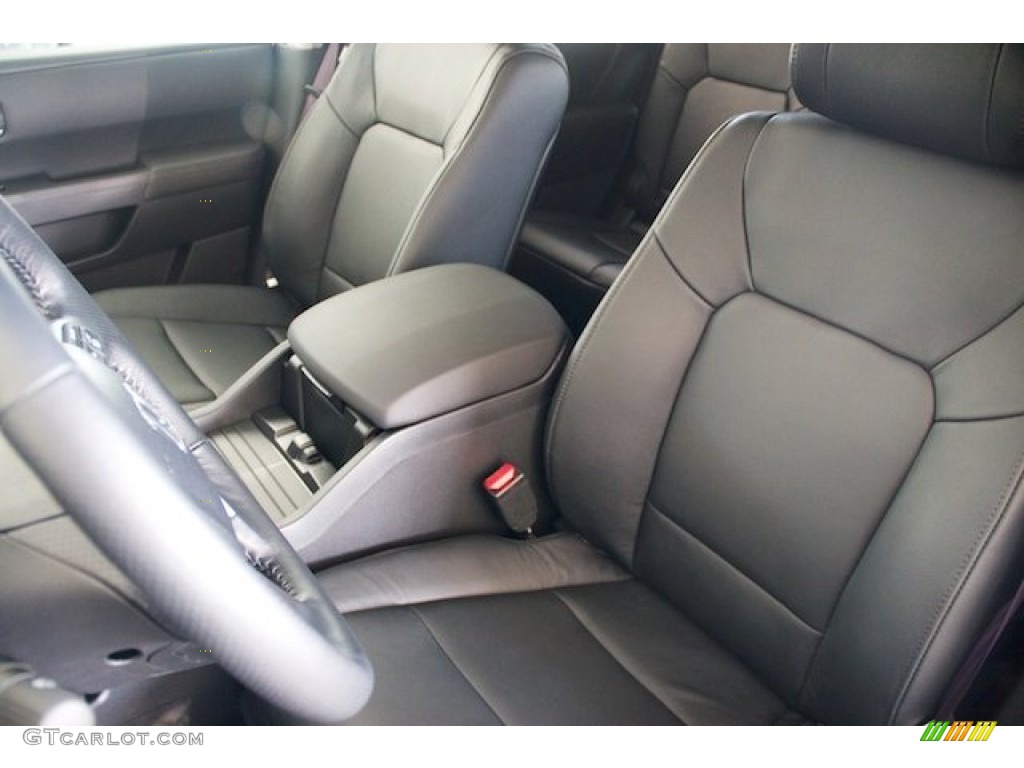 2014 Pilot EX-L - Alabaster Silver Metallic / Black photo #11