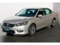 2014 Champagne Frost Pearl Honda Accord Sport Sedan  photo #3