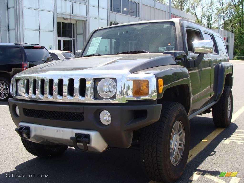 2009 H3 Alpha - Black / Ebony/Pewter photo #1