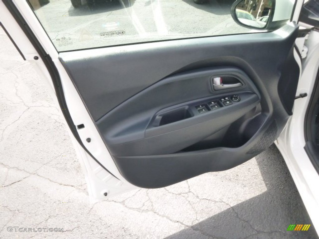 2015 Kia Rio 5-Door EX Black Door Panel Photo #96669215