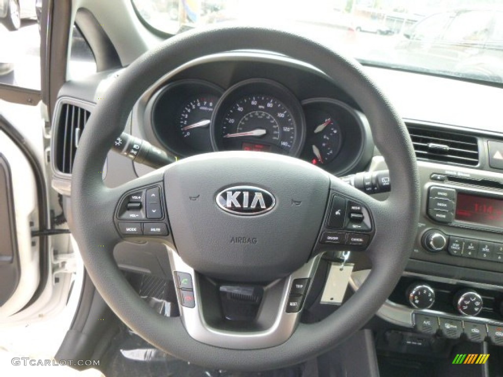 2015 Kia Rio 5-Door EX Steering Wheel Photos