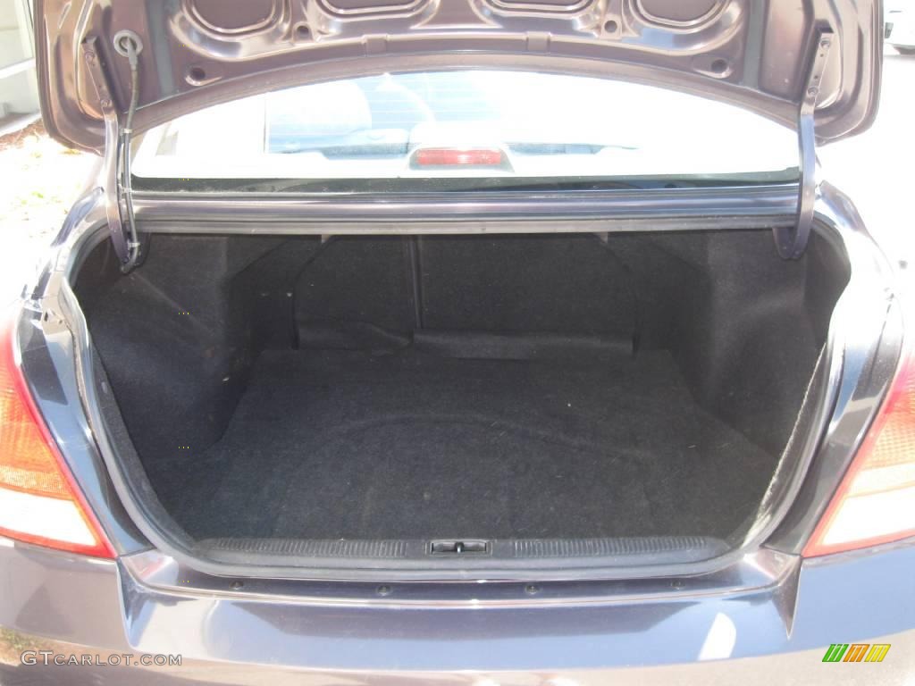 2002 Elantra GLS Sedan - Midnight Gray / Dark Gray photo #4