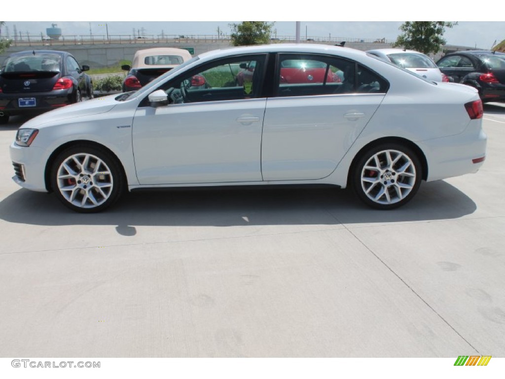 2014 Jetta GLI Autobahn - Pure White / Titan Black photo #4