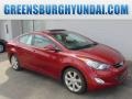 2013 Sparkling Ruby Hyundai Elantra Limited  photo #1