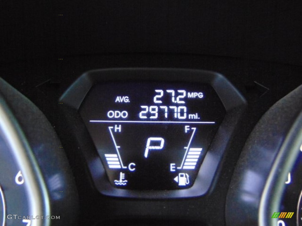 2013 Elantra Limited - Sparkling Ruby / Beige photo #25