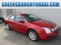 Redfire Metallic 2009 Ford Fusion S