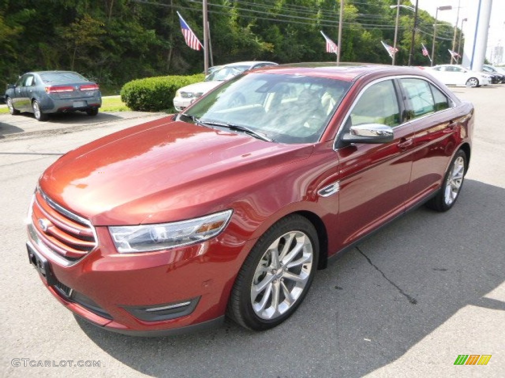 2014 Taurus Limited AWD - Sunset / Dune photo #6