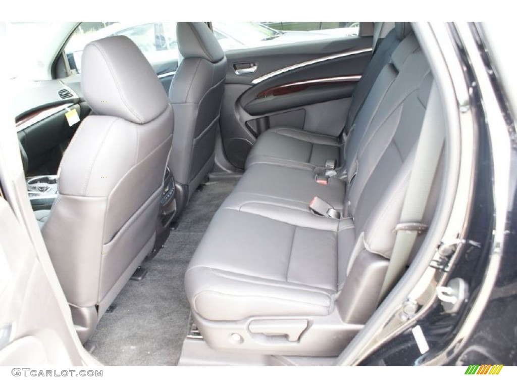 2015 MDX SH-AWD Technology - Crystal Black Pearl / Ebony photo #16